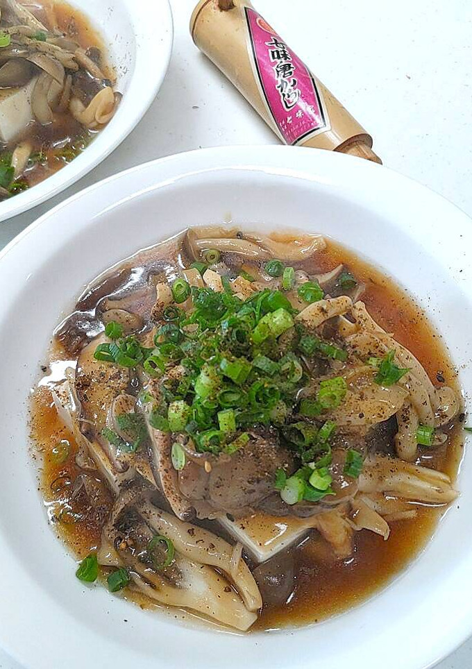 湯豆腐のきのこ餡がけ-レシピのメイン写真
