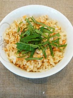 簡単!鮭の炊き込みご飯-レシピのメイン写真