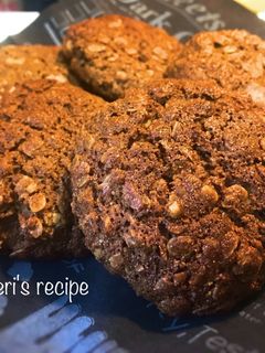 腸活!味噌ライ麦オートミールクッキー♥-レシピのメイン写真