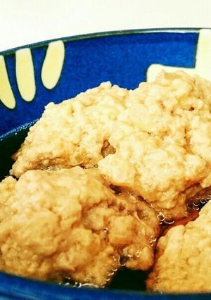 豆腐みたいなふわふわ肉団子(^o^)-レシピのメイン写真