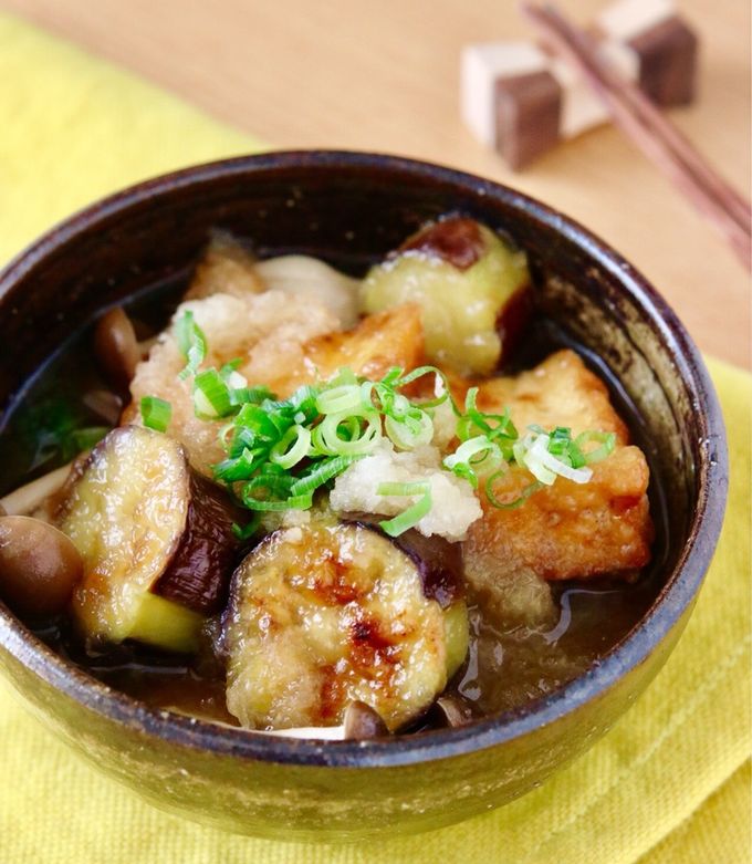 厚揚げと茄子のとろとろみぞれ煮-レシピのメイン写真