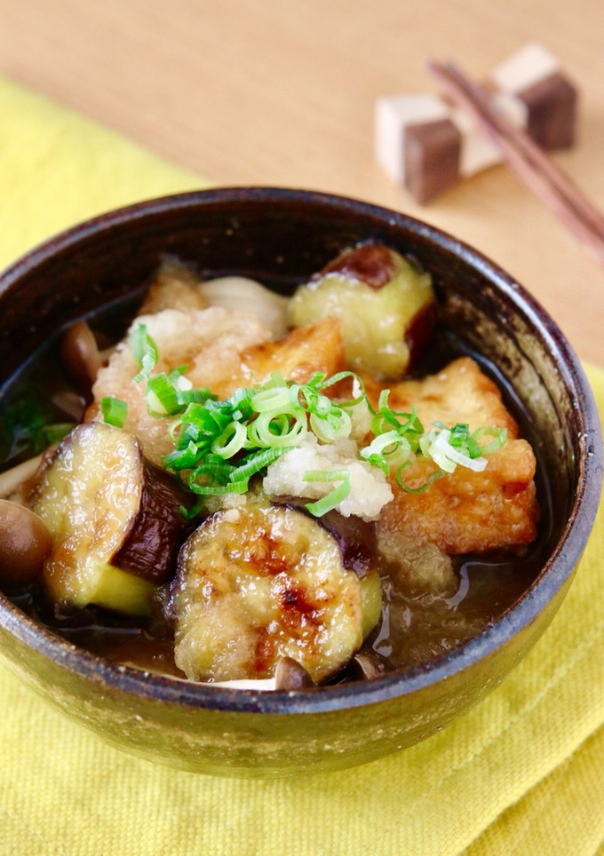 厚揚げと茄子のとろとろみぞれ煮-レシピのメイン写真