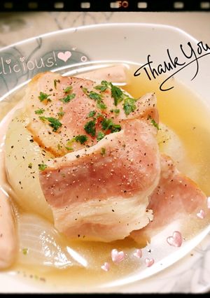 ☆炊飯器deまるごとオニオンスープ☆-レシピのメイン写真