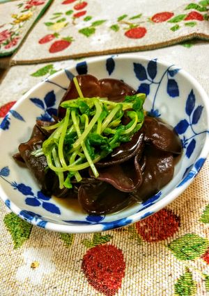 ☆すし酢で楽ちん!!きくらげの酢の物☆彡-レシピのメイン写真