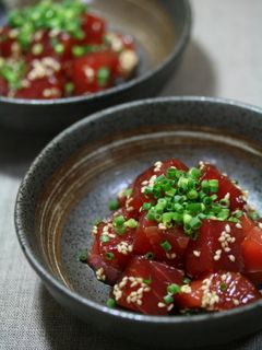 マグロのお刺身☆変り和え♪-レシピのメイン写真