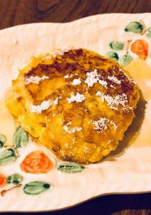 超簡単☆冷凍バナナと食パンdeパンケーキ-レシピのメイン写真
