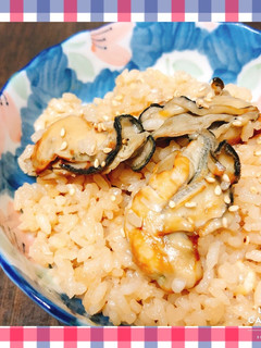コッタの無水鍋で、牡蠣ご飯♬-レシピのメイン写真