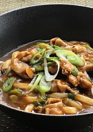 あんじょうねぎの豚カレーうどん-レシピのメイン写真