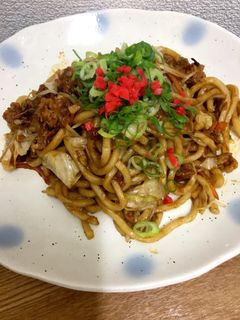 10分で完成!焼きうどん-レシピのメイン写真