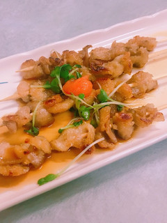 カリカリ鶏皮串焼きの塩ポン酢-レシピのメイン写真