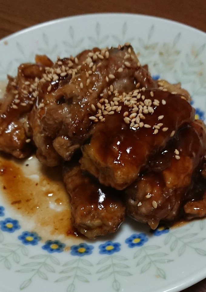 なすびの肉巻き照り焼き風-レシピのメイン写真