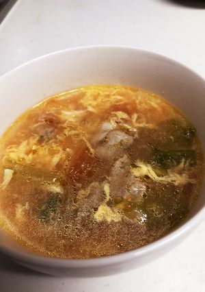 さっぱり美味しいトマトのスープ-レシピのメイン写真