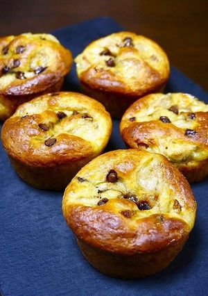 簡単！バナナチョコマフィン☆マヨが隠し味-レシピのメイン写真
