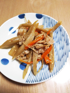 ごっつい☆きんぴらごぼう-レシピのメイン写真