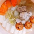 鶏ももの塩ちゃんこ鍋