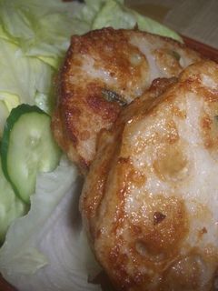 れんこんのはさみ揚げ-レシピのメイン写真