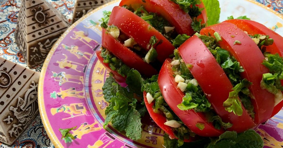 エジプト♡トマトのサラダ by 横浜発国際料理教室 【クックパッド