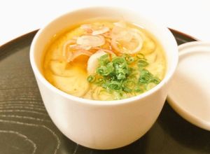 鍋で簡単！白だしで茗荷の茶碗蒸し-レシピのメイン写真