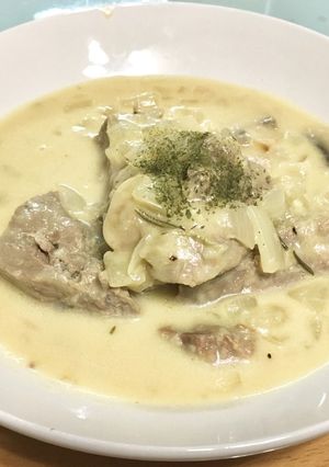 マリちゃんの豚肉のチキンスープ煮込み-レシピのメイン写真
