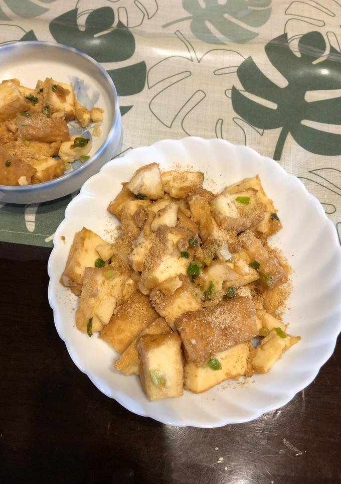 超、簡単、厚揚げの焼き肉のたれ炒め。-レシピのメイン写真