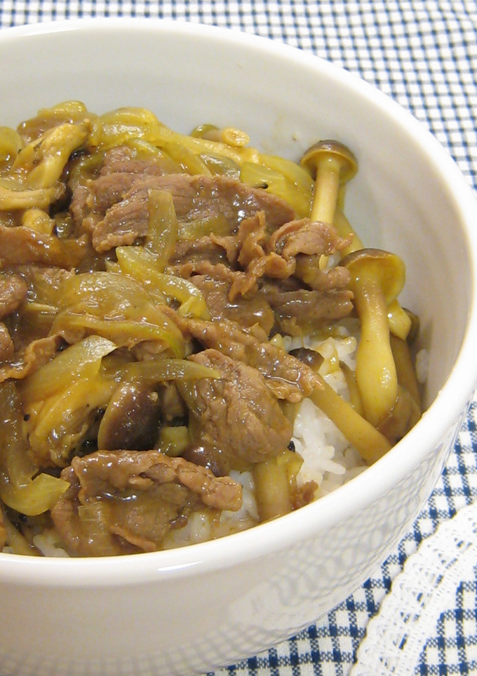 懐かしの和風カレー丼-レシピのメイン写真