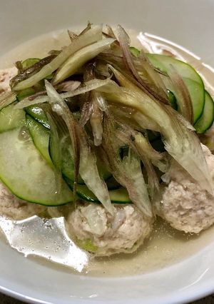 出汁酢でさっぱり！冷製肉団子☆-レシピのメイン写真