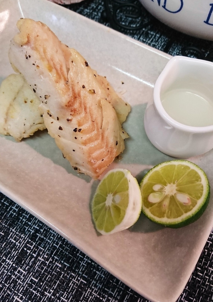 コープたら切り身焼き・フレドレすだち添え-レシピのメイン写真