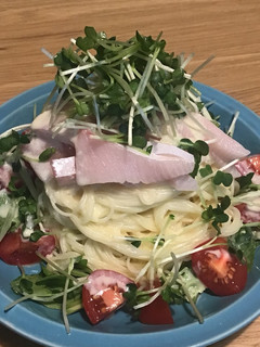 ぶりのカルパッチョ風パスタ-レシピのメイン写真