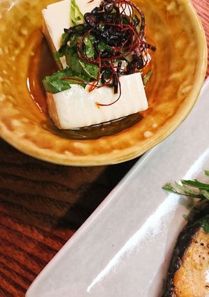 白だし塩昆韓国風冷奴-レシピのメイン写真