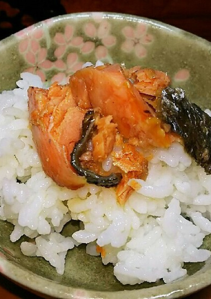 万能 鮭ごはん用 焼き鮭のめんつゆ漬け-レシピのメイン写真