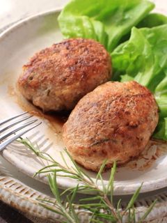 ローズマリーの豆腐ハンバーグ-レシピのメイン写真