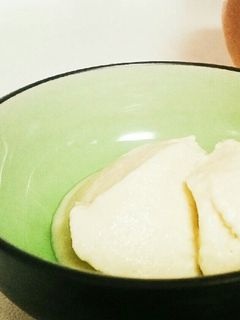 さっぱり☆梨のアイスクリーム♥簡単☆-レシピのメイン写真