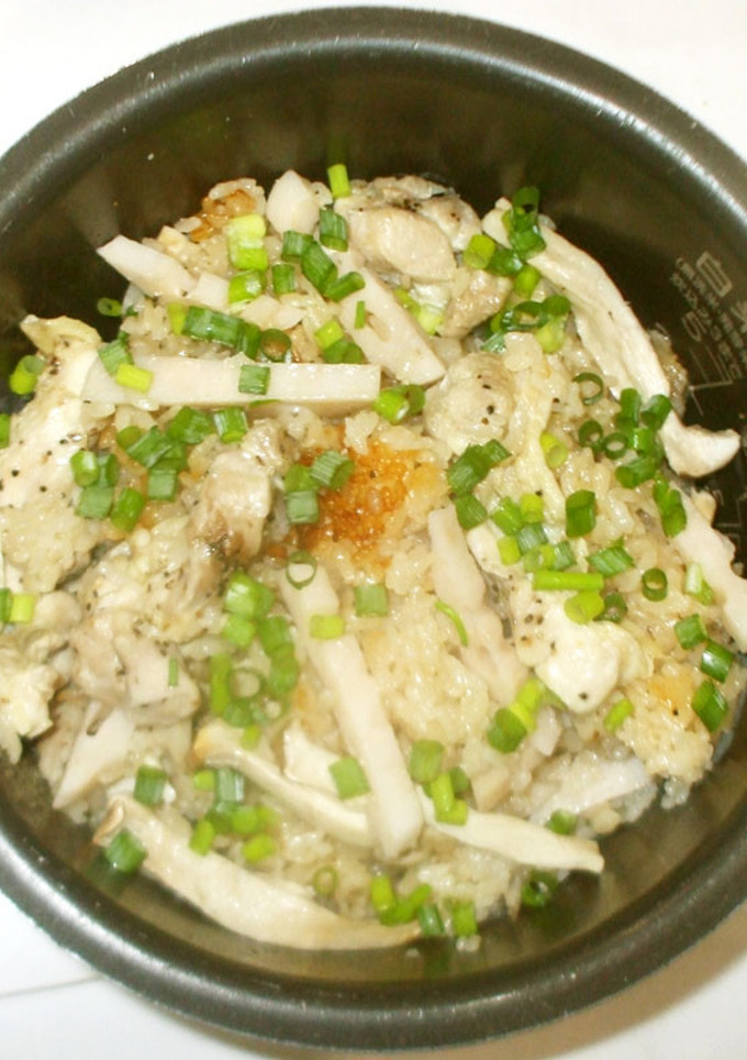 蓮根炊き込みご飯♪簡単炊飯器-レシピのメイン写真