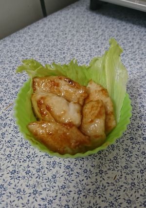 弁当おかず☆ささみのオイマヨ焼き-レシピのメイン写真
