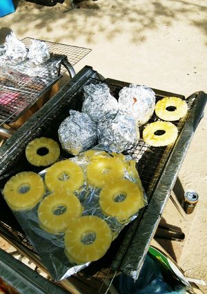 BBQに！パイナップル焼き♪-レシピのメイン写真