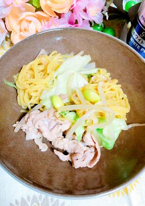 野菜が美味しい中華風焼きそば♪-レシピのメイン写真