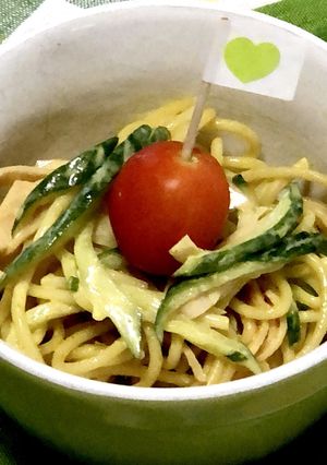 スパサラ！ちょっとだけ和風のカレー味♡-レシピのメイン写真