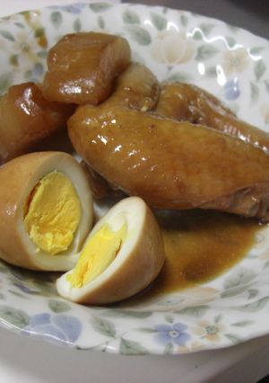 おかわり続出~手羽先のオイスターソース煮-レシピのメイン写真