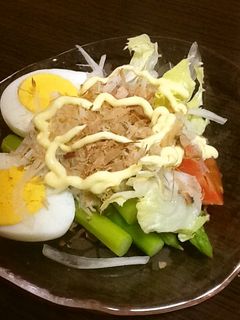 アスパラの和風サラダ-レシピのメイン写真