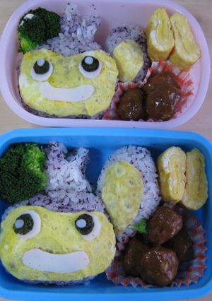 エイパム弁当(ポケモンキャラ弁)-レシピのメイン写真
