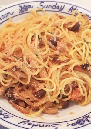 残りからし明太子パスタ-レシピのメイン写真