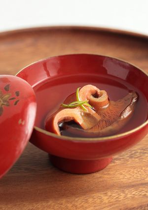 468食材■ラクテール(初茸)の吸い物-レシピのメイン写真