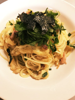 いかの塩辛de和風パスタ-レシピのメイン写真