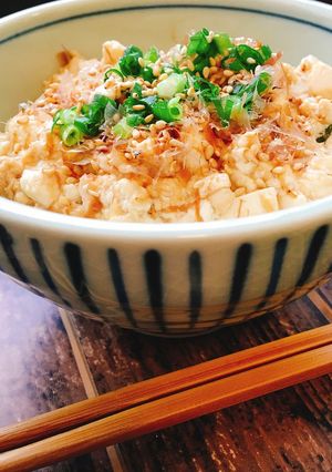 豆腐ごはん。-レシピのメイン写真