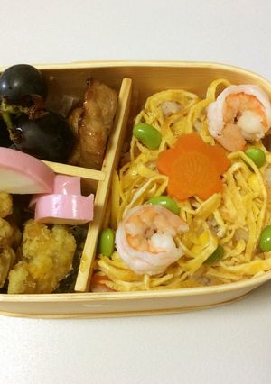 ①文化祭の準備応援❗️ちらし寿司弁当♡-レシピのメイン写真