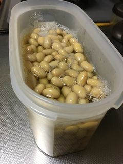 ポットで大豆の水煮-レシピのメイン写真