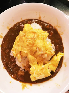 レトルトでオムカレー-レシピのメイン写真