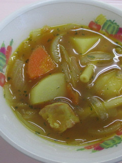 カレースープ ★宇都宮学校給食-レシピのメイン写真