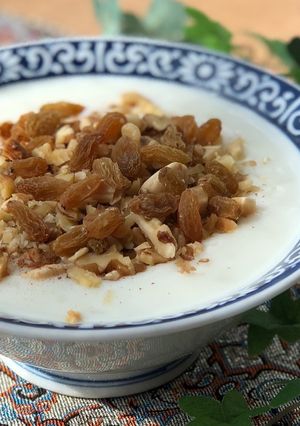 エジプト♡白いカスタードライスプディング-レシピのメイン写真
