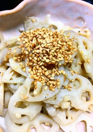 白だしでレンコンの白きんぴら-レシピのメイン写真